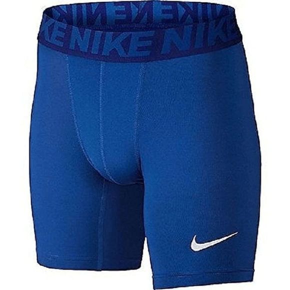 📦 NEW Boys Medium NIKE Cool Baselayer Compression Training Shorts 810490 480 - Picture 1 of 1